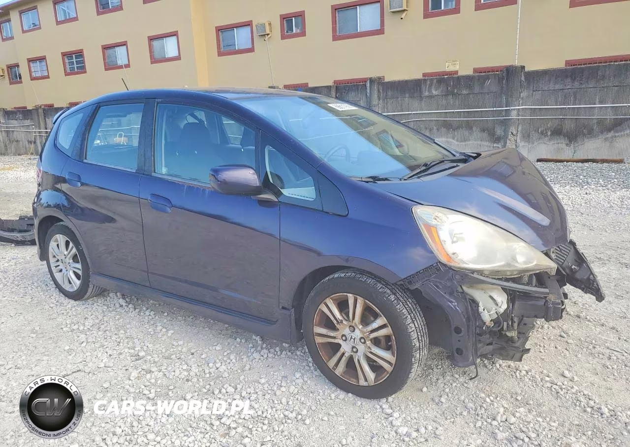 2009 Honda Fit Sport VIN:JHMGE88459S057817 - 4