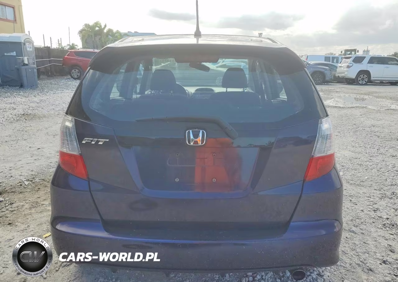 2009 Honda Fit Sport VIN:JHMGE88459S057817 - 6