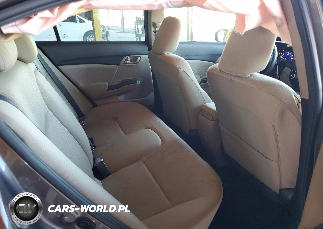 2015 Honda Civic Lx VIN:19XFB2F51FE067516 - 10