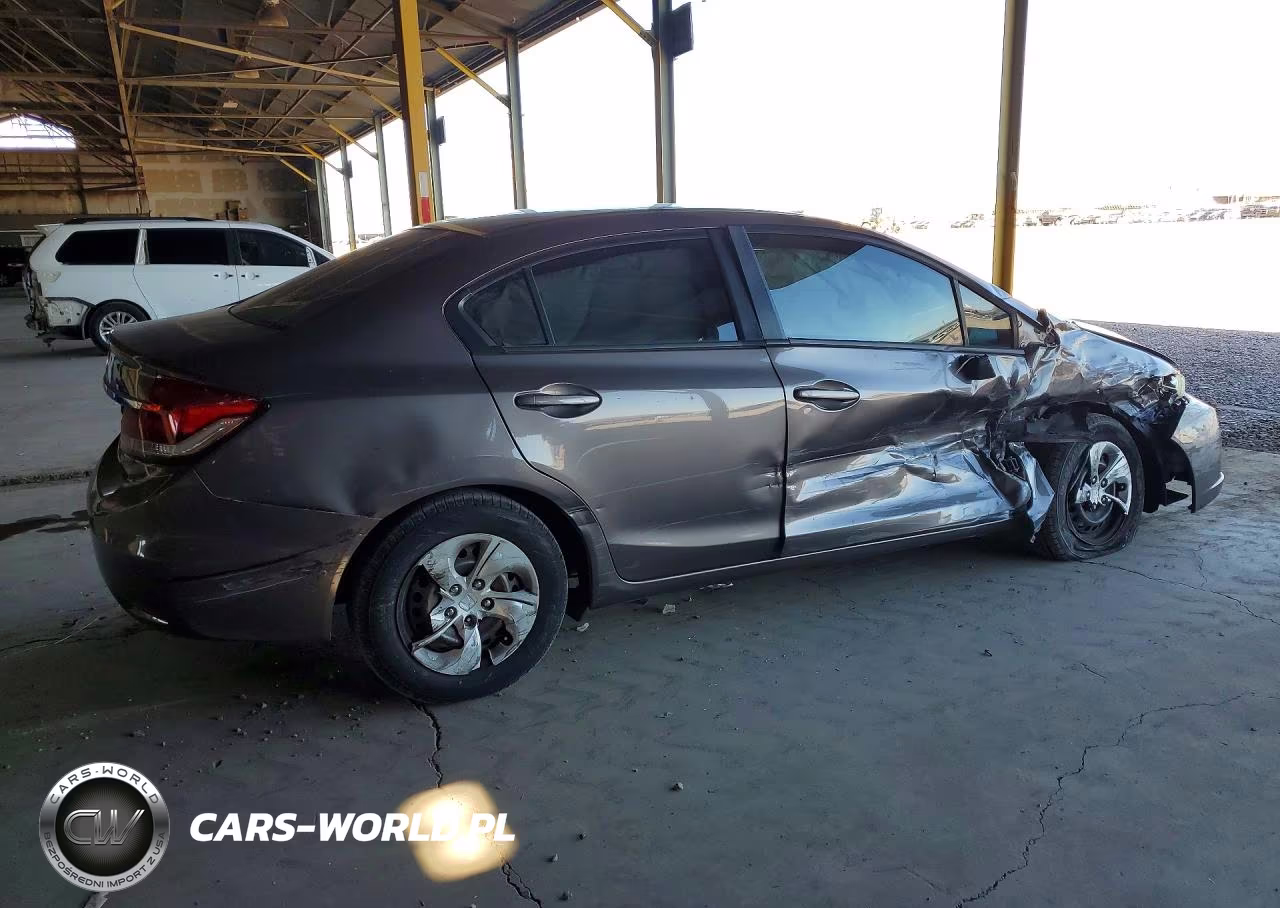 2015 Honda Civic Lx VIN:19XFB2F51FE067516 - 3