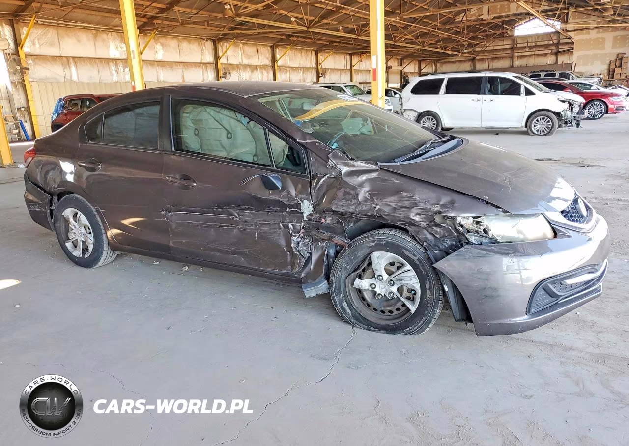 2015 Honda Civic Lx VIN:19XFB2F51FE067516 - 4