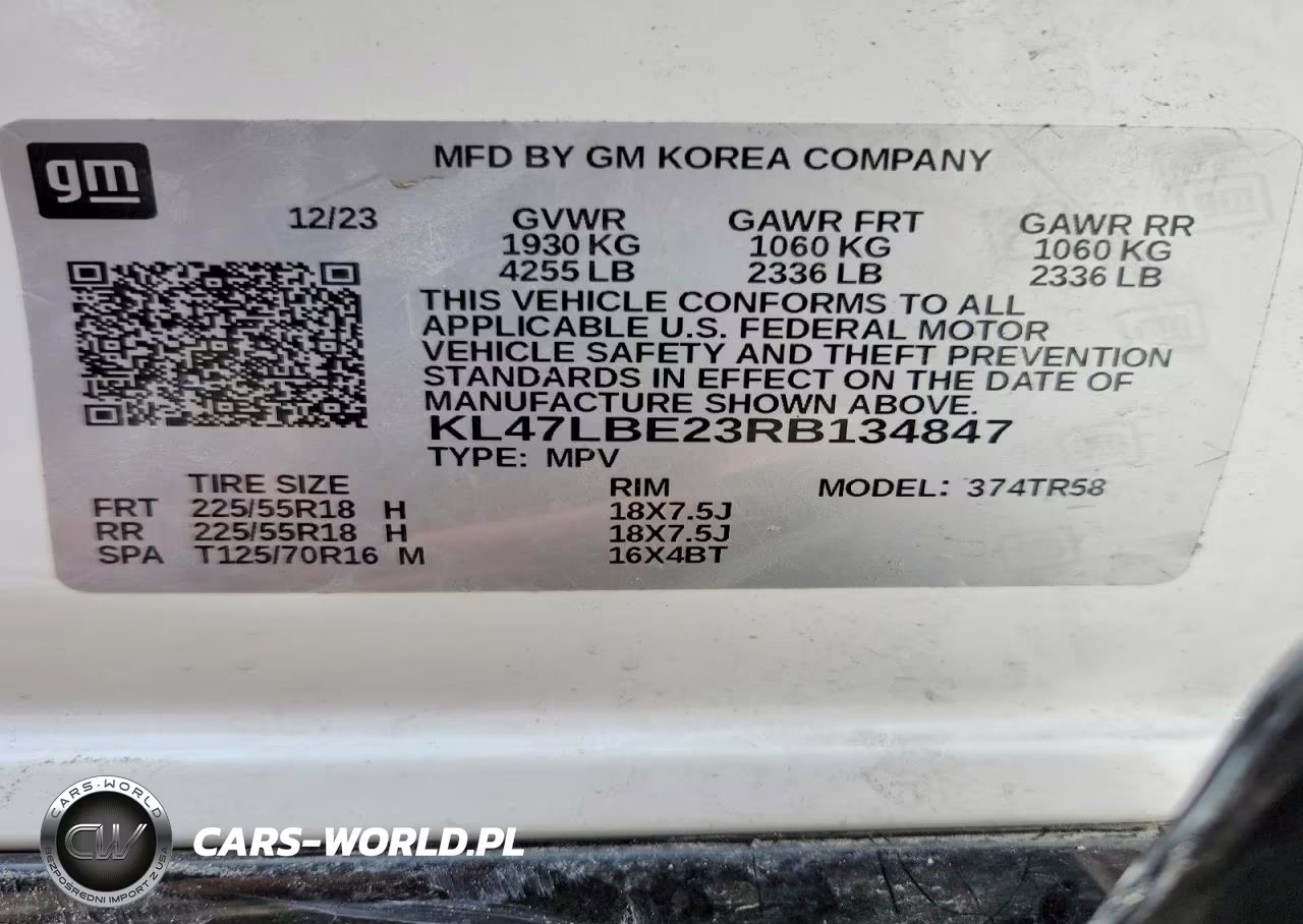 2024 Buick Envista Sport Touring VIN:KL47LBE23RB134847 - 13