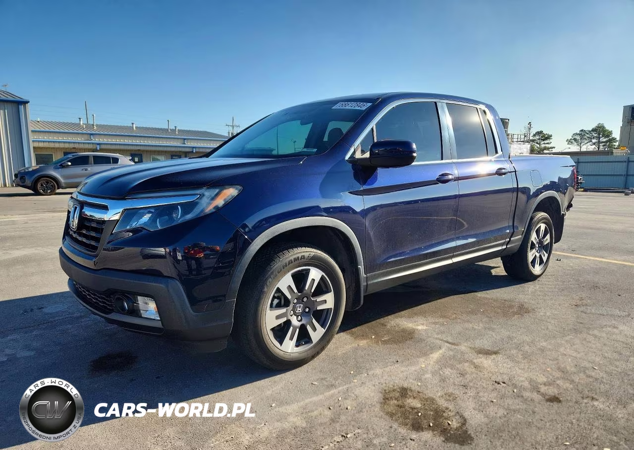 2018 Honda Ridgeline Rtl VIN:5FPYK3F52JB011979 - 1