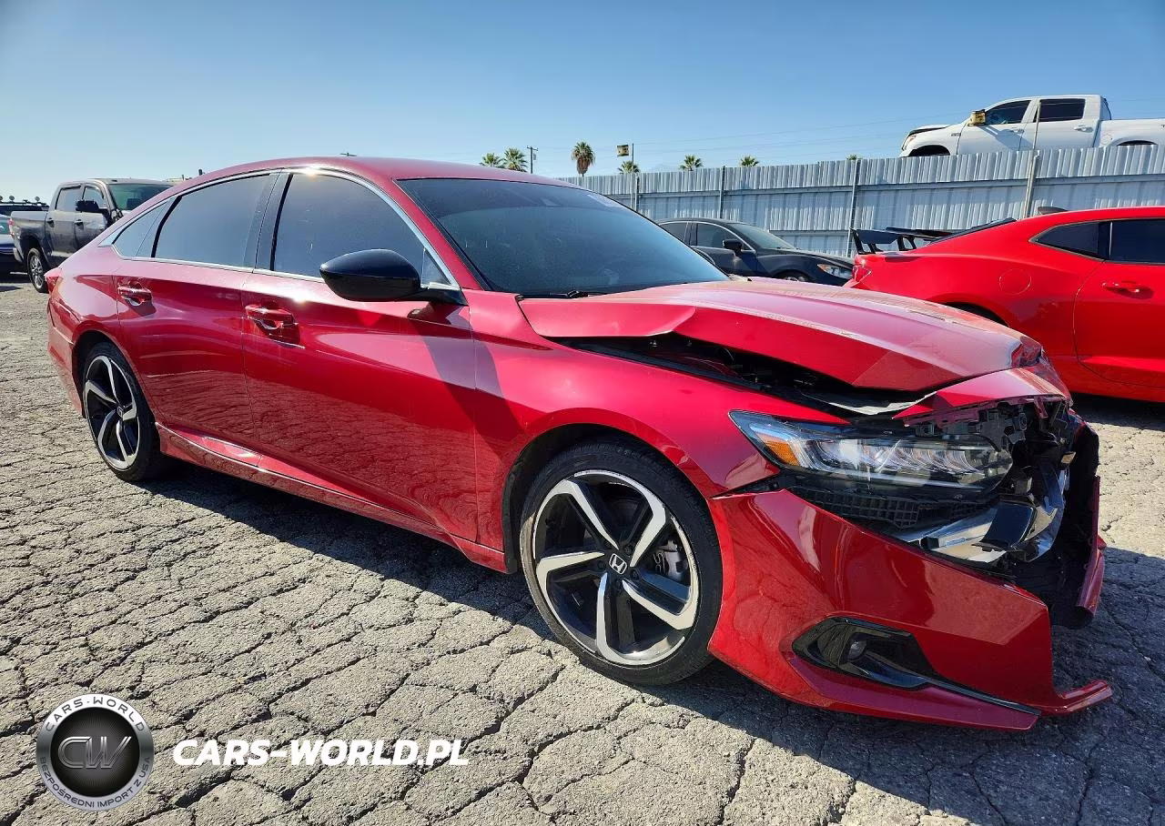 2022 Honda Accord Sport Se VIN:1HGCV1F48NA058875 - 4
