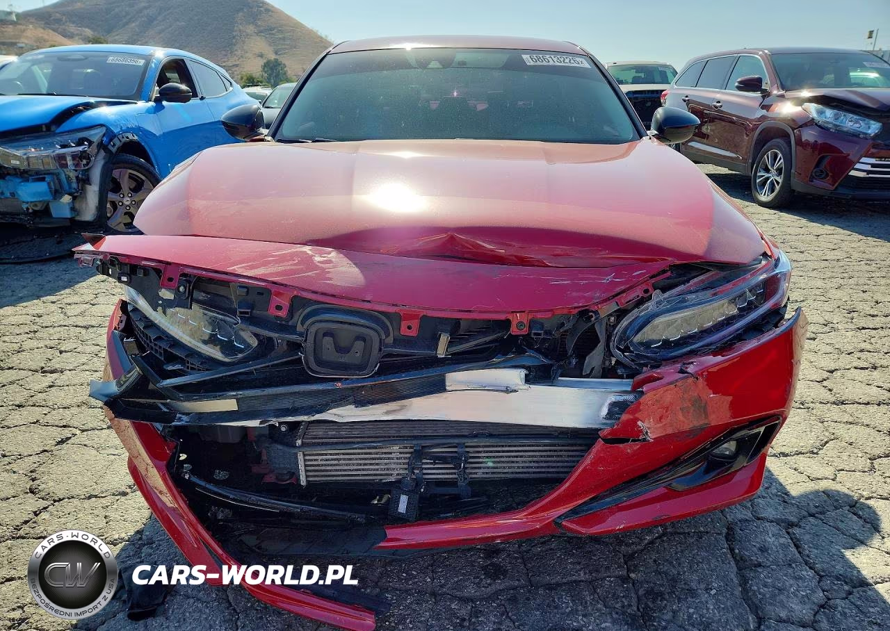 2022 Honda Accord Sport Se VIN:1HGCV1F48NA058875 - 5