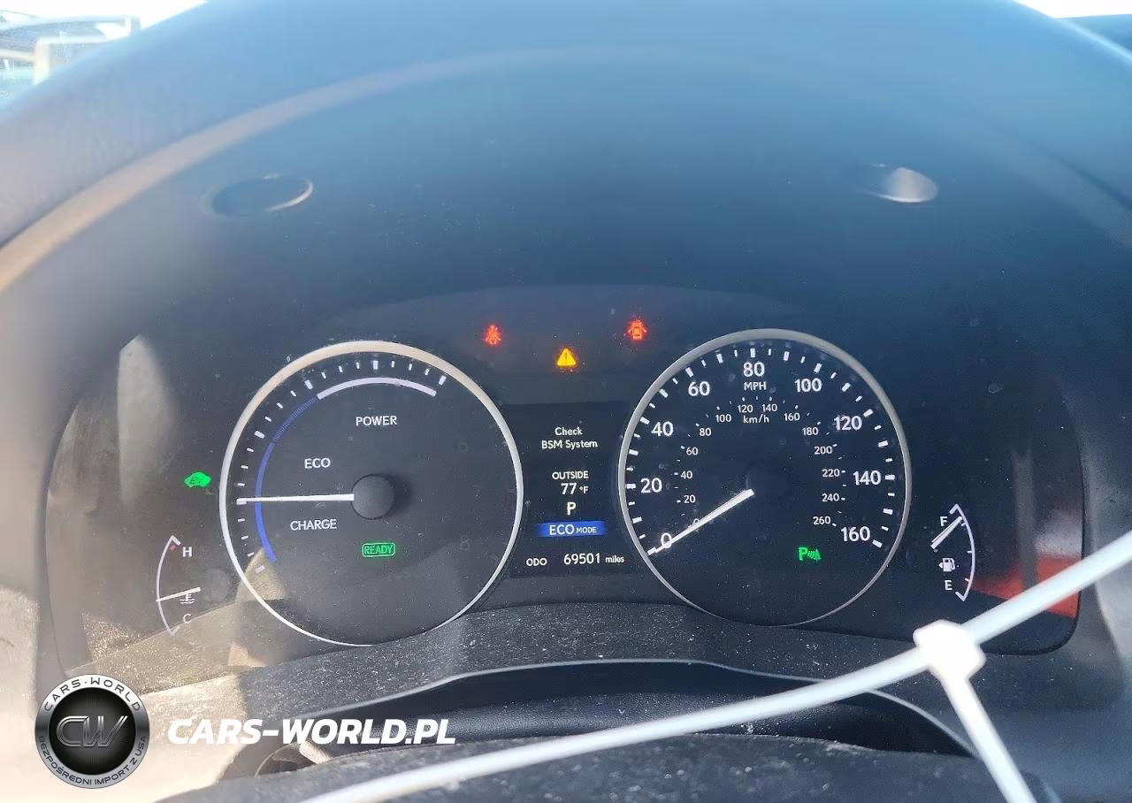 2014 Lexus Es 300H VIN:JTHBW1GGXE2068140 - 9