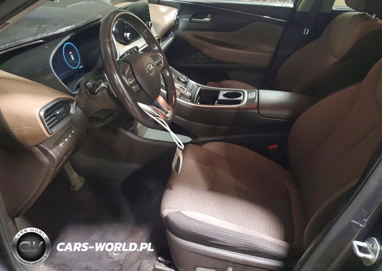 2021 Hyundai Santa Fe Blue VIN:KM8S2DA16MU013282 - 7