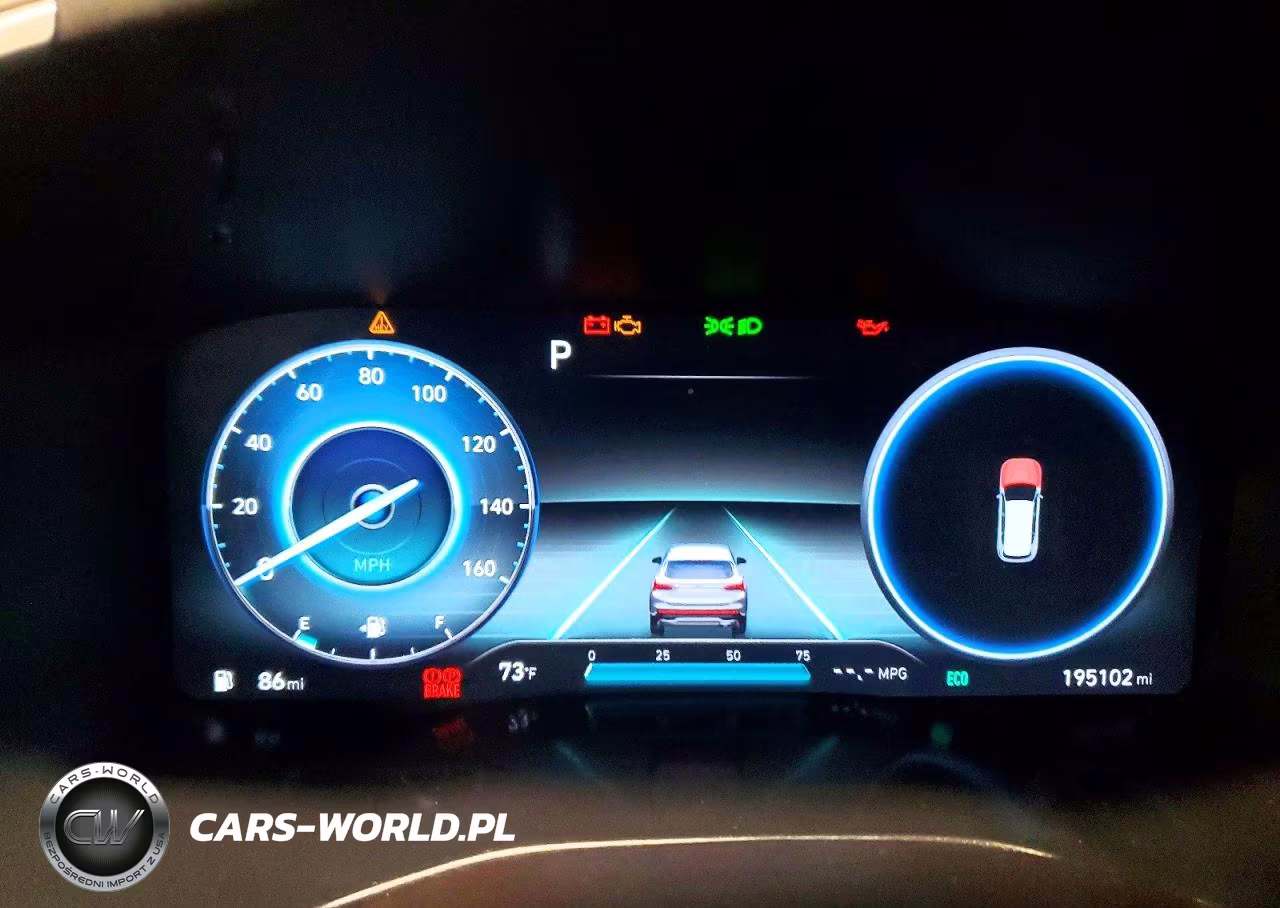 2021 Hyundai Santa Fe Blue VIN:KM8S2DA16MU013282 - 9