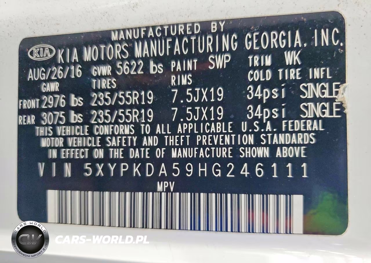 2017 Kia Sorento Sx Limited V6 VIN:5XYPKDA59HG246111 - 13