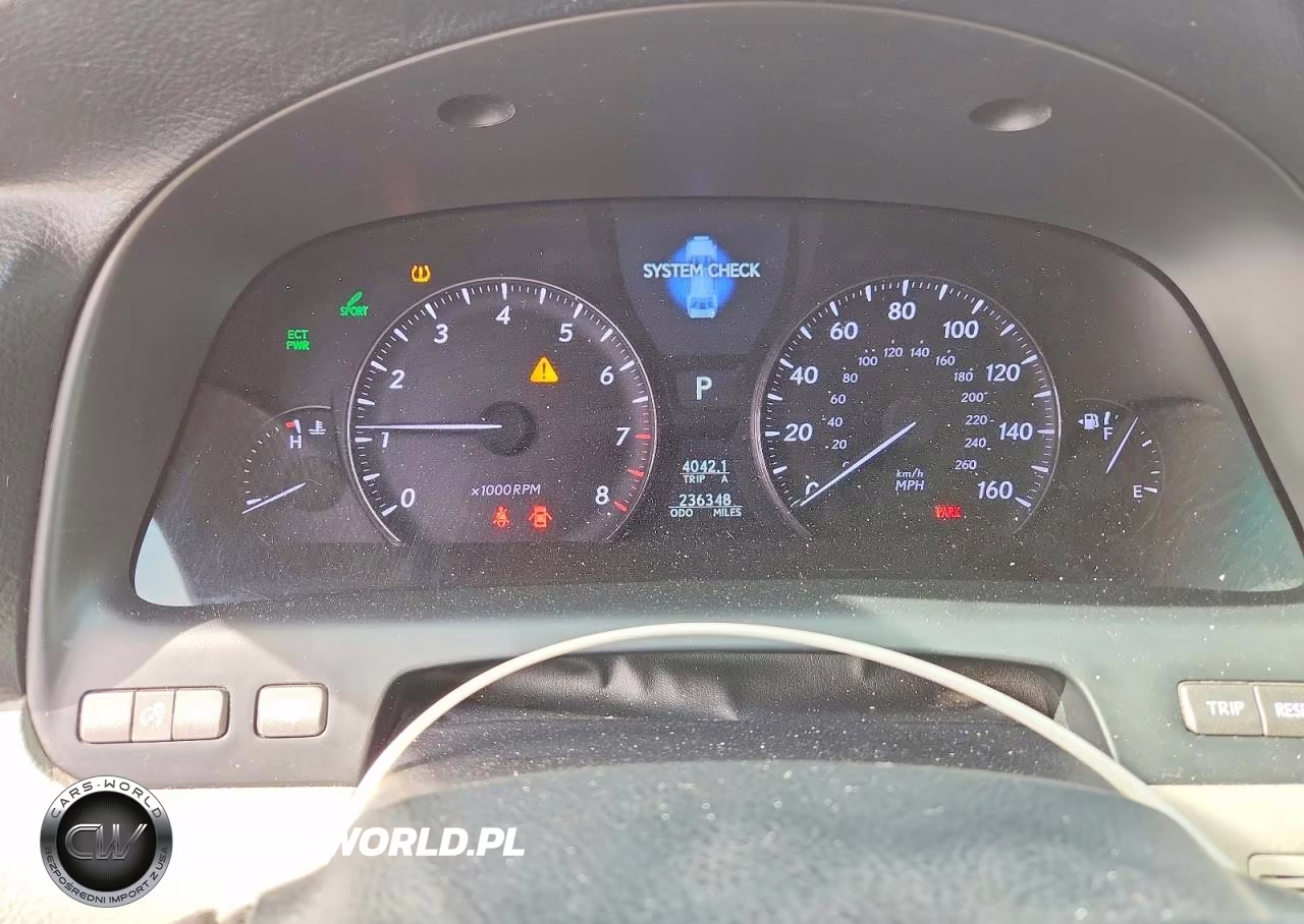 2010 Lexus Ls 460 VIN:JTHCL5EF4A5005350 - 9