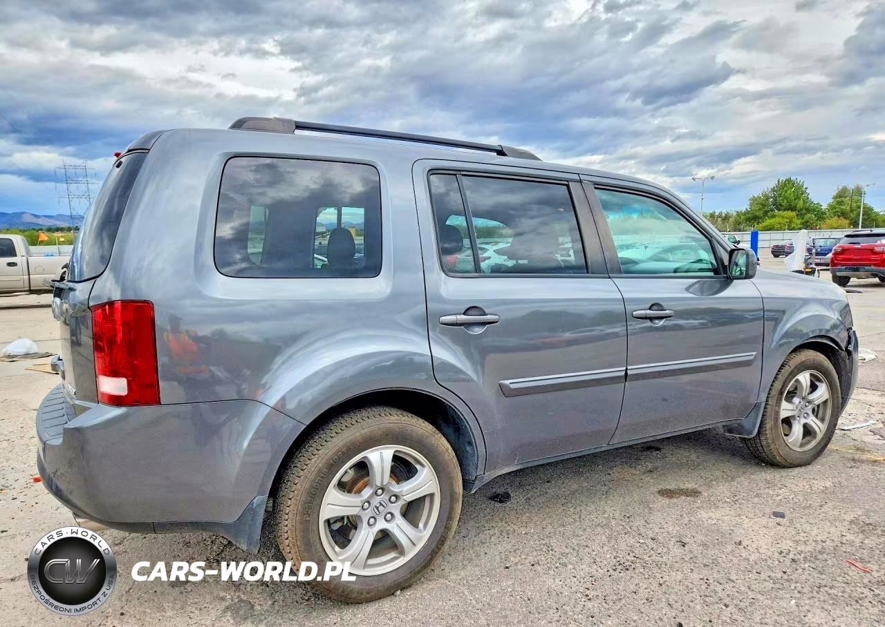 2013 Honda Pilot Exl VIN:5FNYF4H52DB005684 - 3