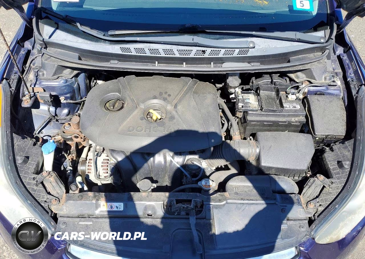 2013 Hyundai Elantra Gls VIN:5NPDH4AE8DH226386 - 11