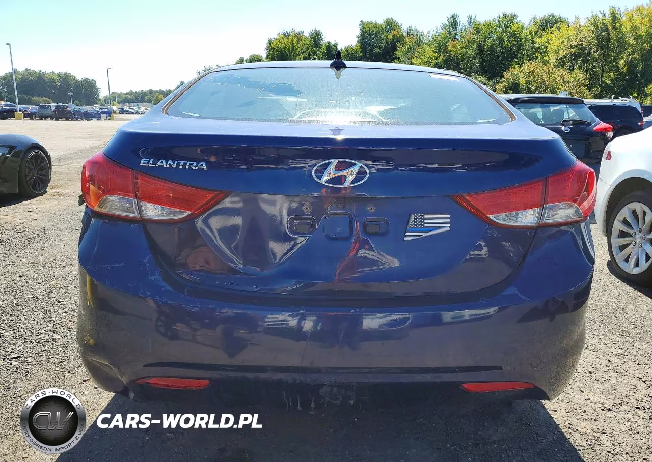 2013 Hyundai Elantra Gls VIN:5NPDH4AE8DH226386 - 6