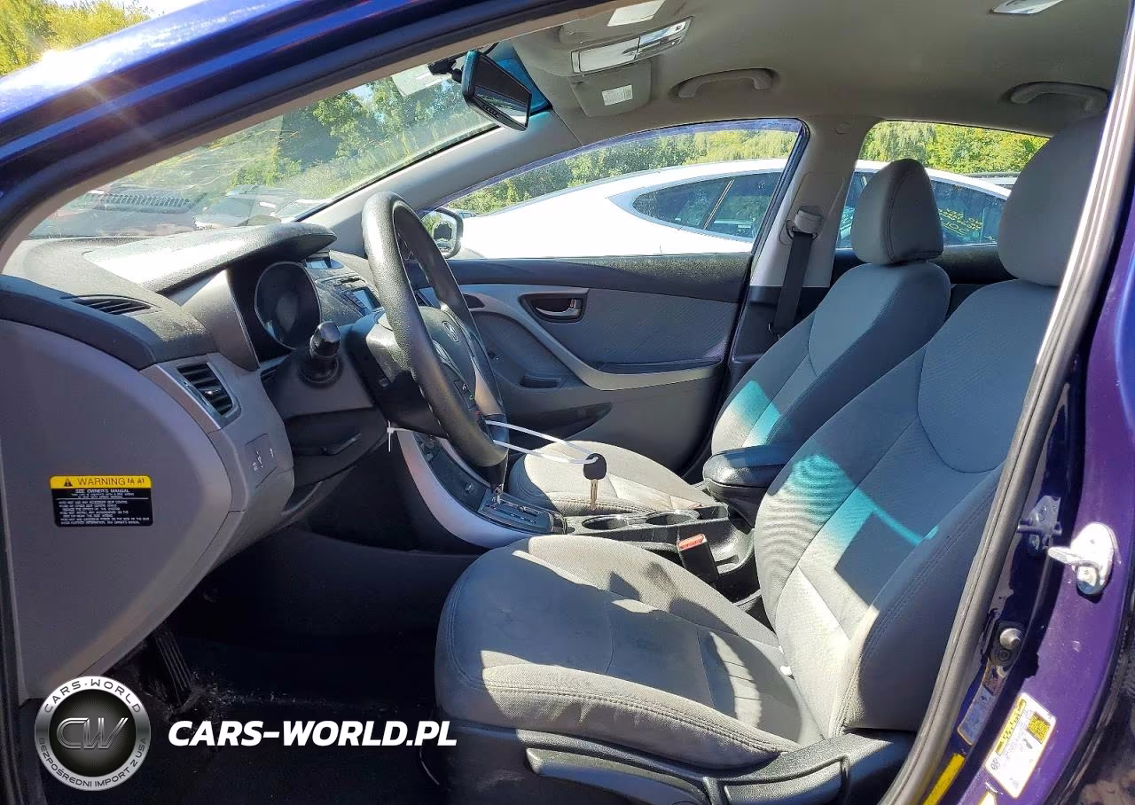 2013 Hyundai Elantra Gls VIN:5NPDH4AE8DH226386 - 7