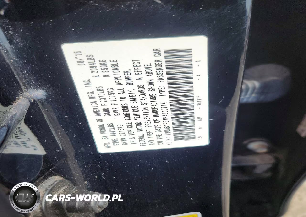 2017 Acura Tlx VIN:19UUB1F31HA000714 - 12