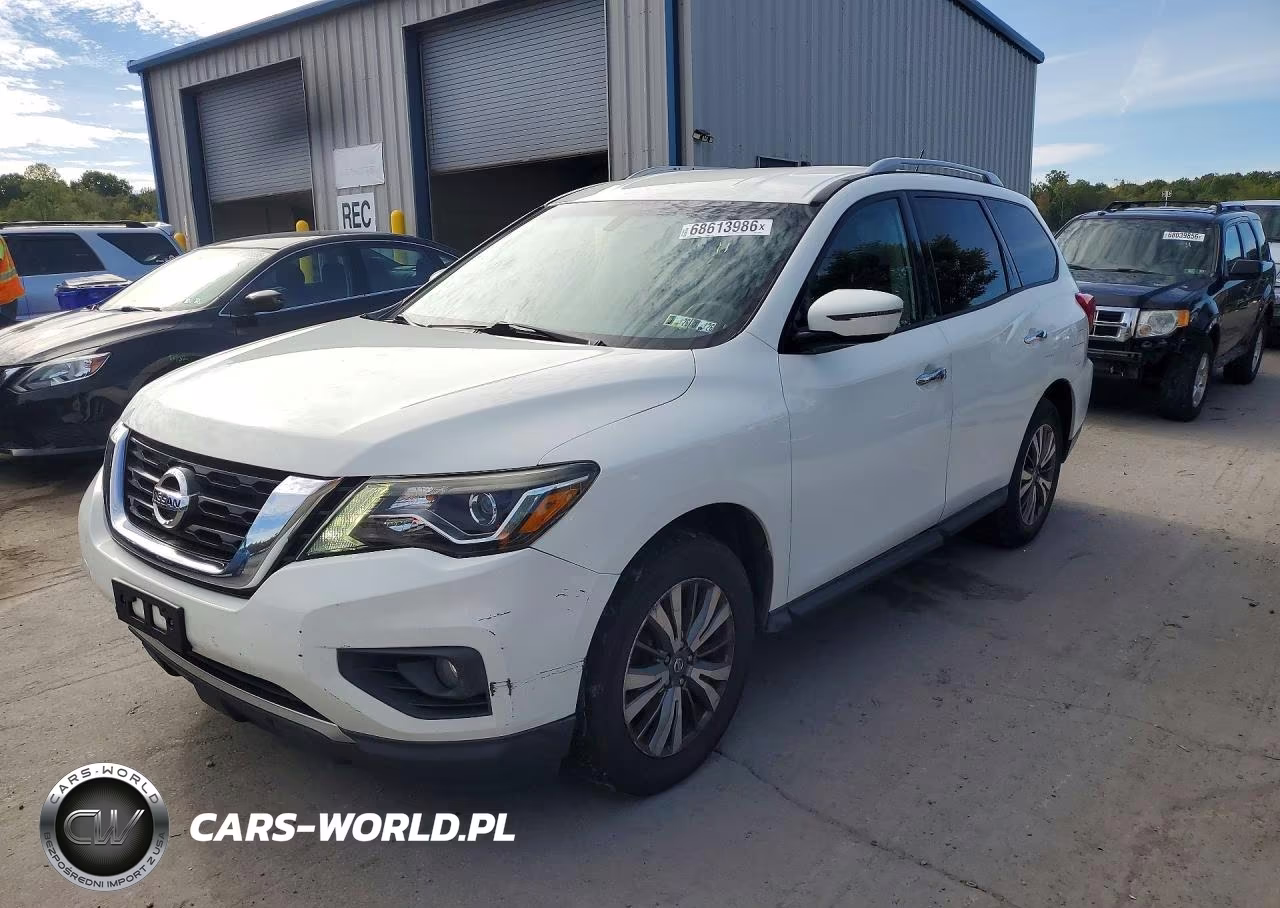 2017 Nissan Pathfinder Sv VIN:5N1DR2MM4HC626852 - 1