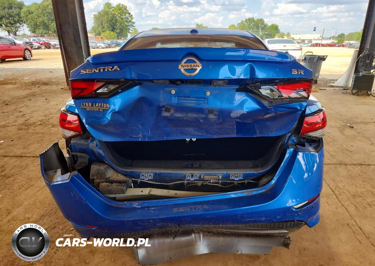 2021 Nissan Sentra Sr VIN:3N1AB8DV9MY247907 - 6