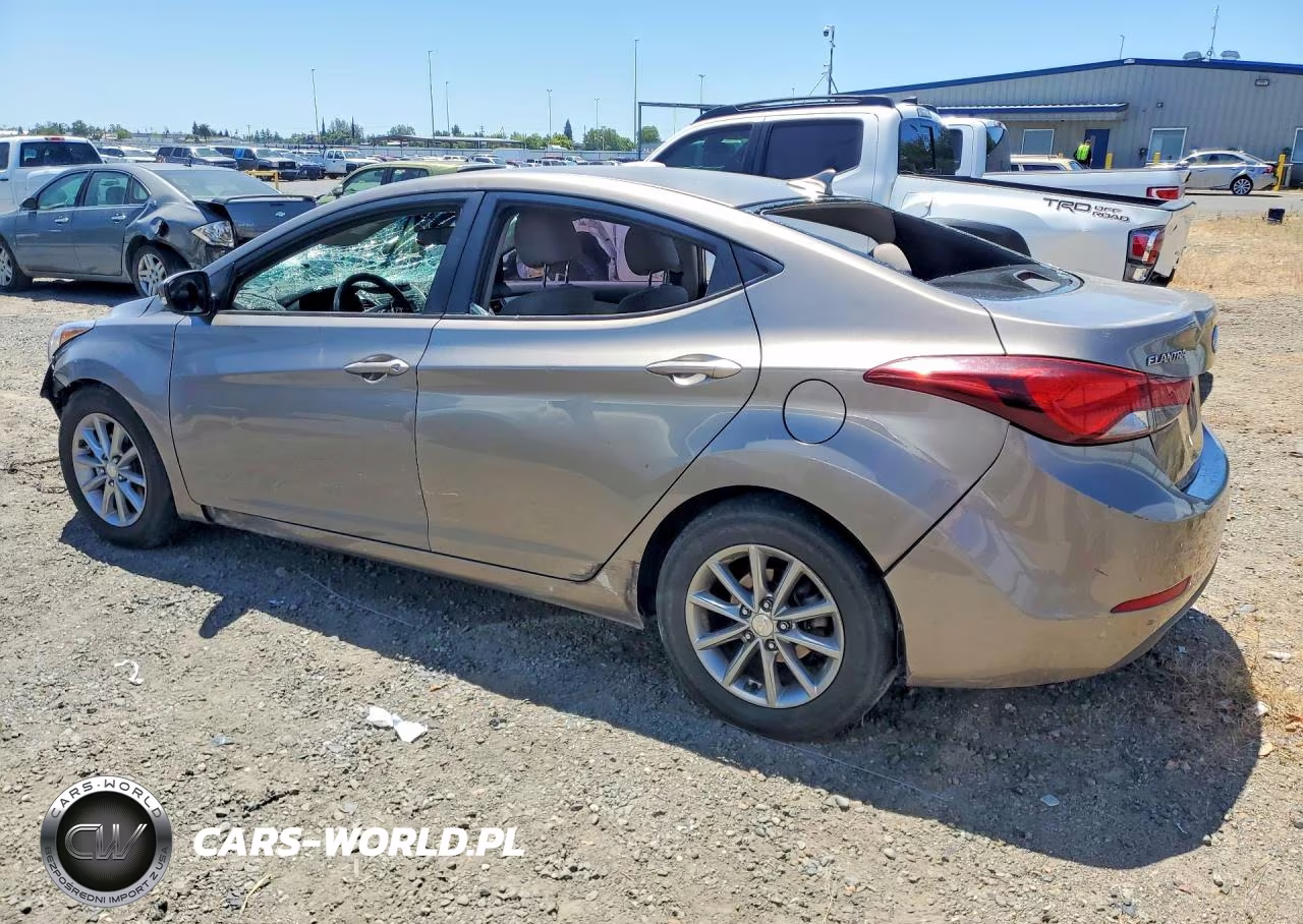 2016 Hyundai Elantra VIN:5NPDH4AEXGH686282 - 2