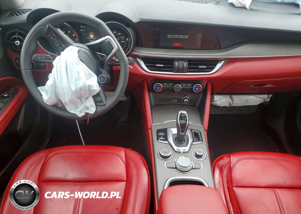 2021 Alfa Romeo Stelvio Ti VIN:ZASPAKBN6M7D15650 - 8