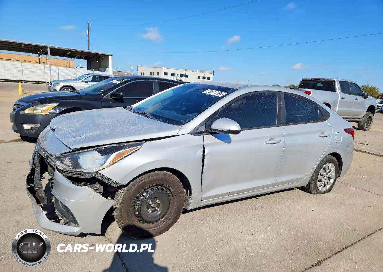 2020 Hyundai Accent Se VIN:3KPC24A63LE114216 - 1