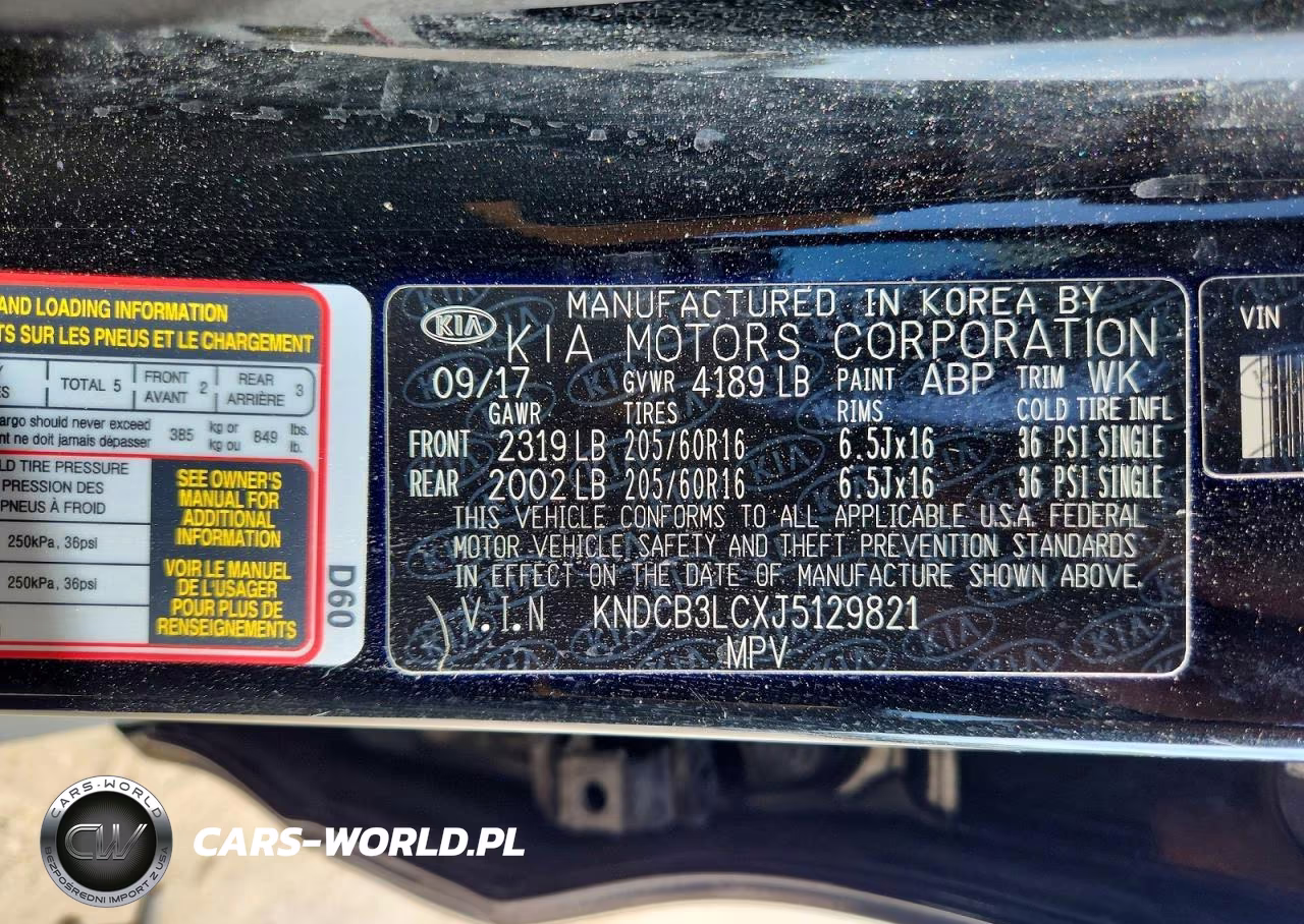 2018 Kia Niro Lx VIN:KNDCB3LCXJ5129821 - 13