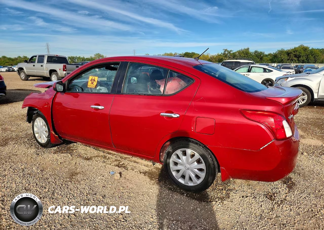 2014 Nissan Versa 1.6 S VIN:3N1CN7AP1EL826386 - 2