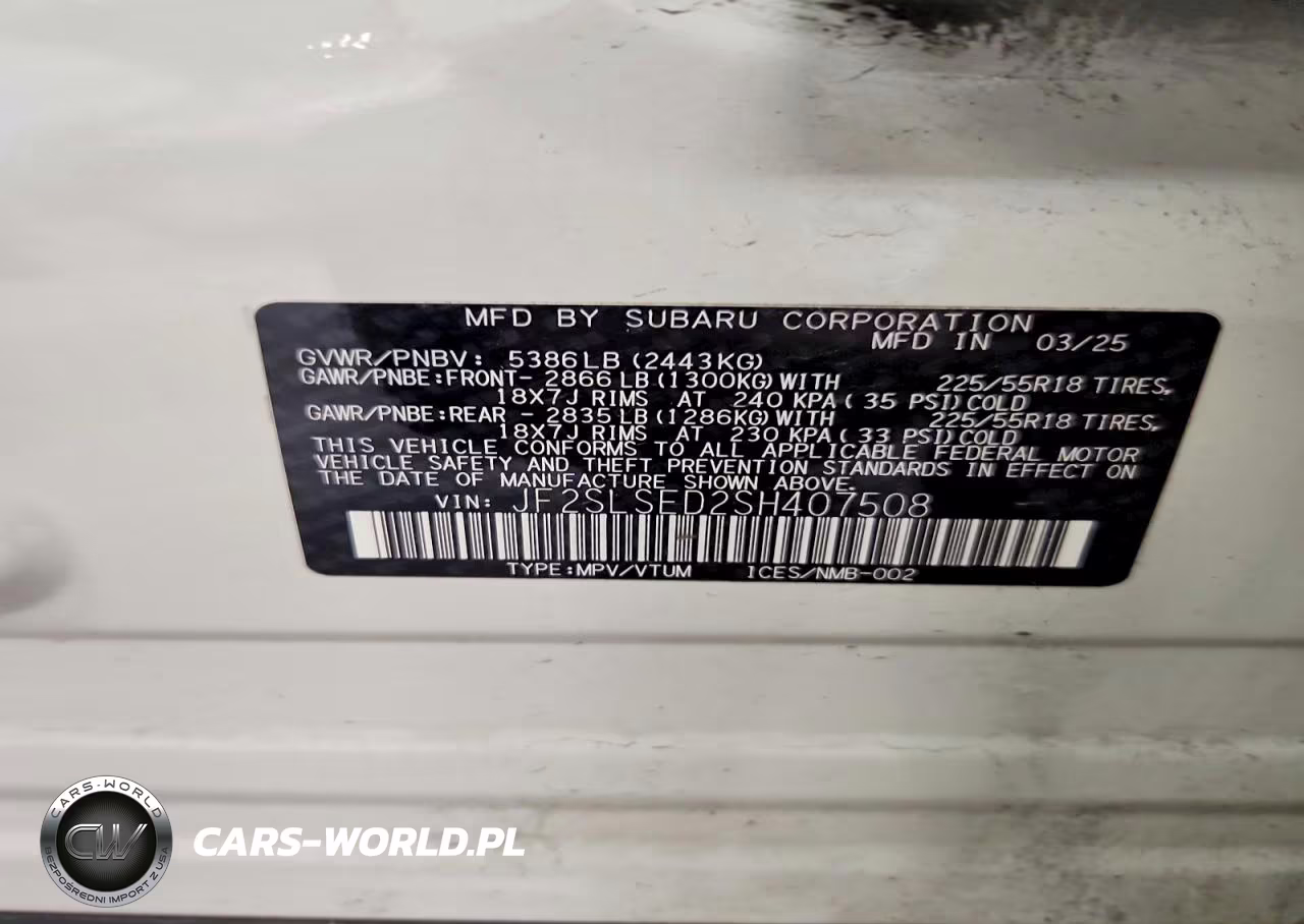 2025 Subaru Forester Premium VIN:JF2SLSED2SH407508 - 14