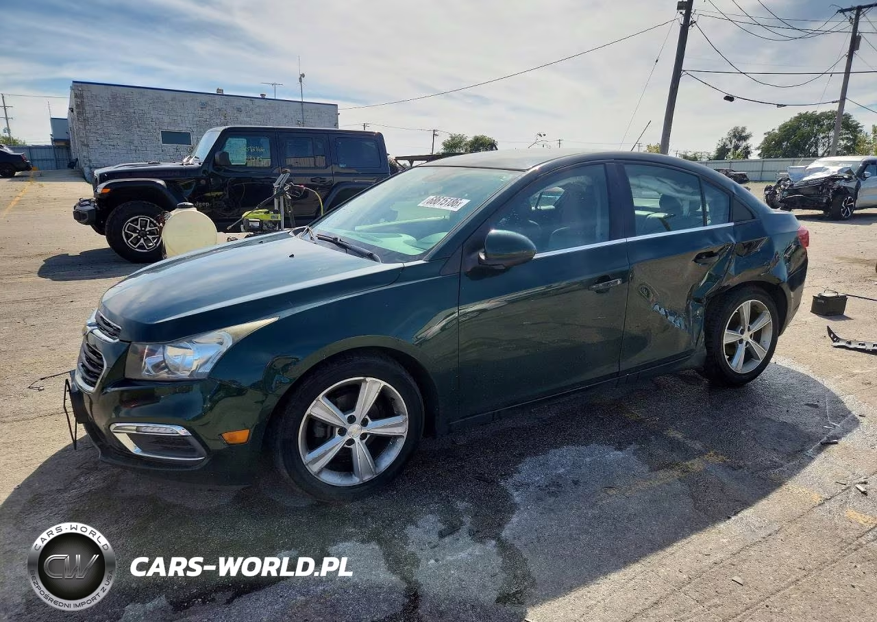2015 Chevrolet Cruze Lt VIN:1G1PE5SB6F7201650 - 1