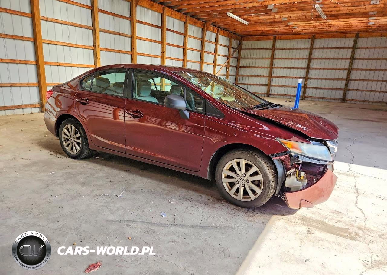 2012 Honda Civic Ex VIN:2HGFB2F87CH542744 - 4