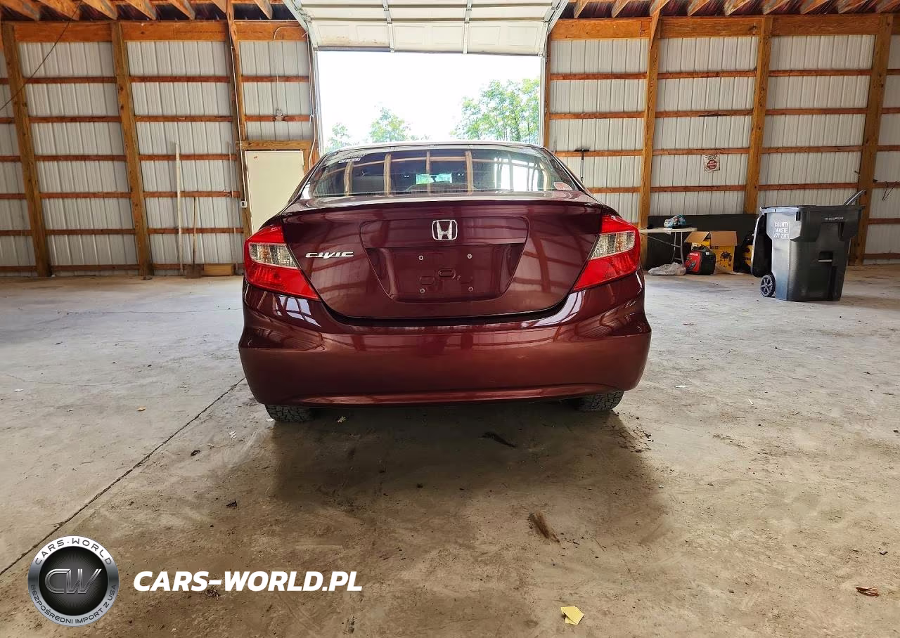 2012 Honda Civic Ex VIN:2HGFB2F87CH542744 - 6