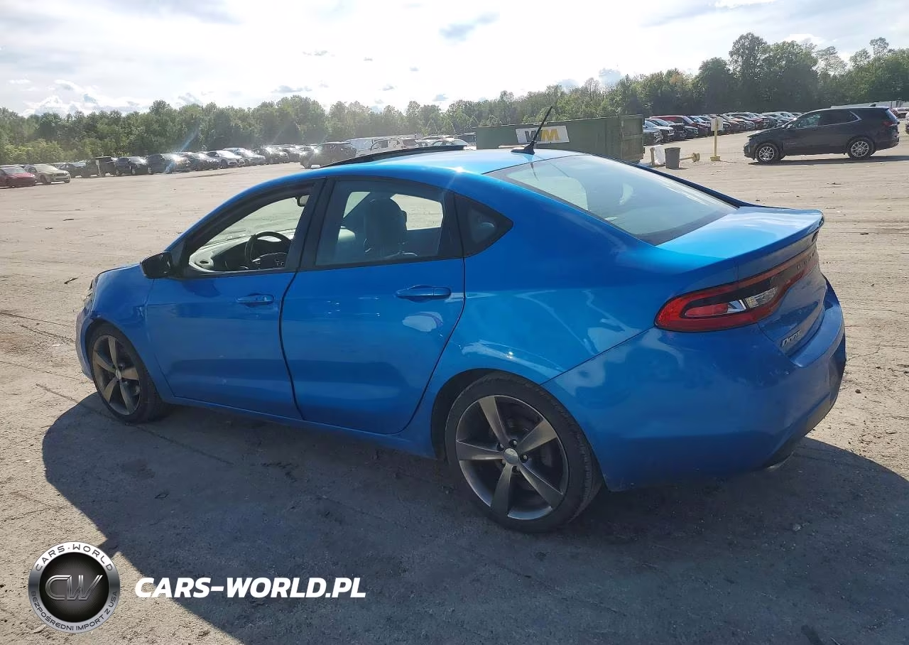 2016 Dodge Dart Gt VIN:1C3CDFEB6GD539308 - 2