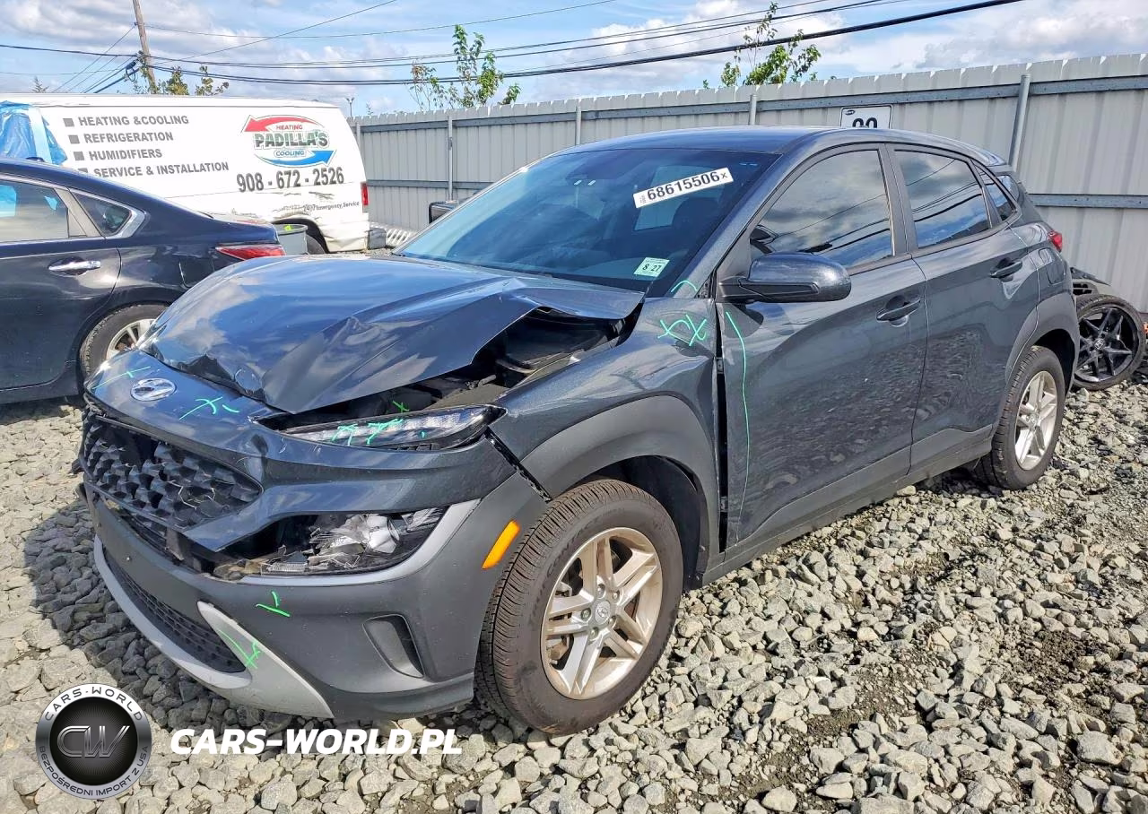 2022 Hyundai Kona Se VIN:KM8K2CAB7NU770356 - 1