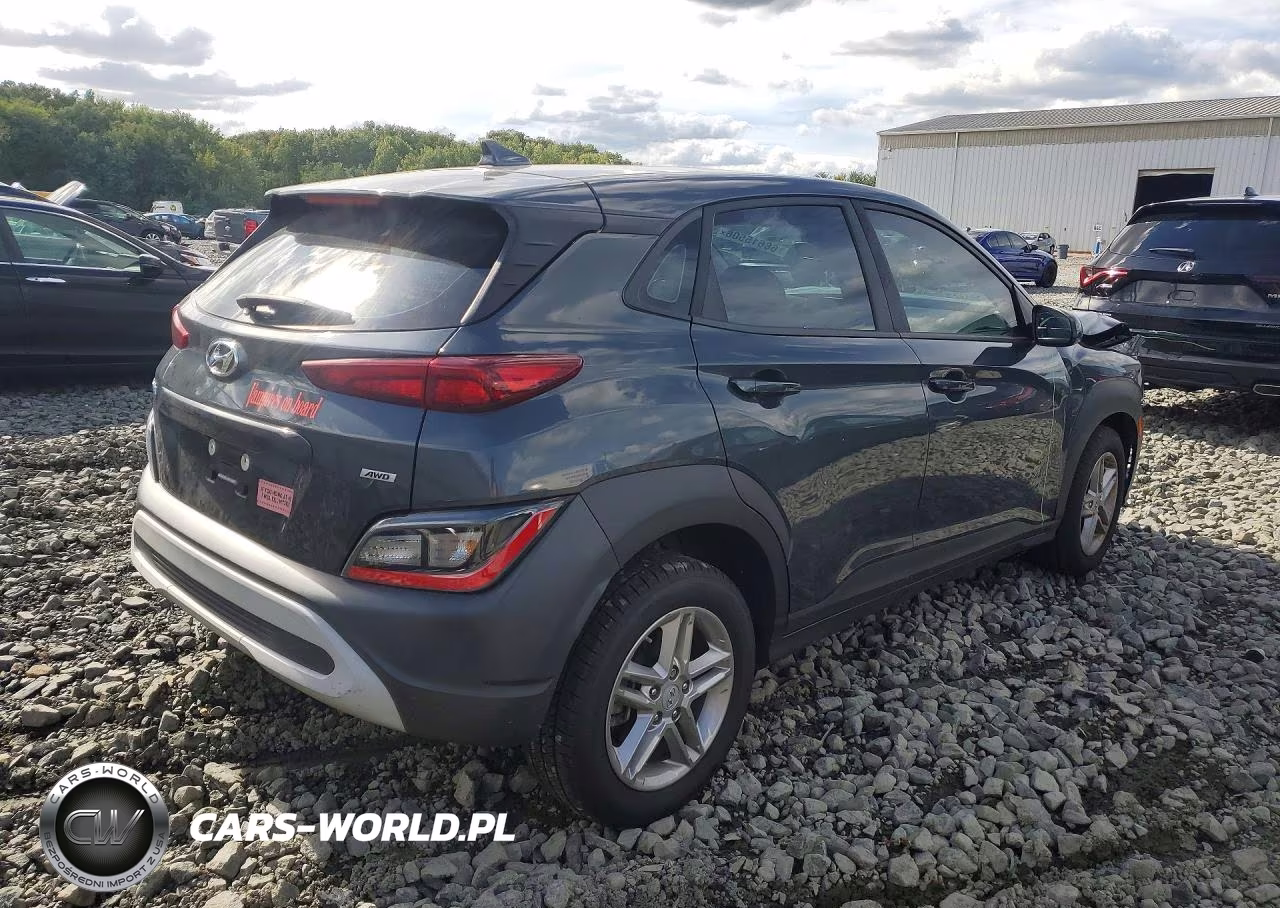 2022 Hyundai Kona Se VIN:KM8K2CAB7NU770356 - 3