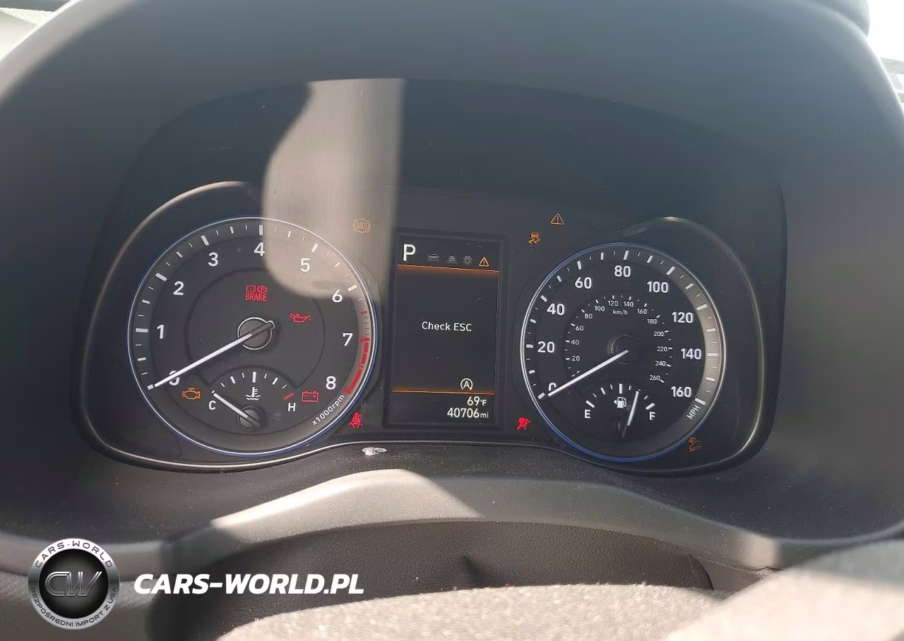 2022 Hyundai Kona Se VIN:KM8K2CAB7NU770356 - 9