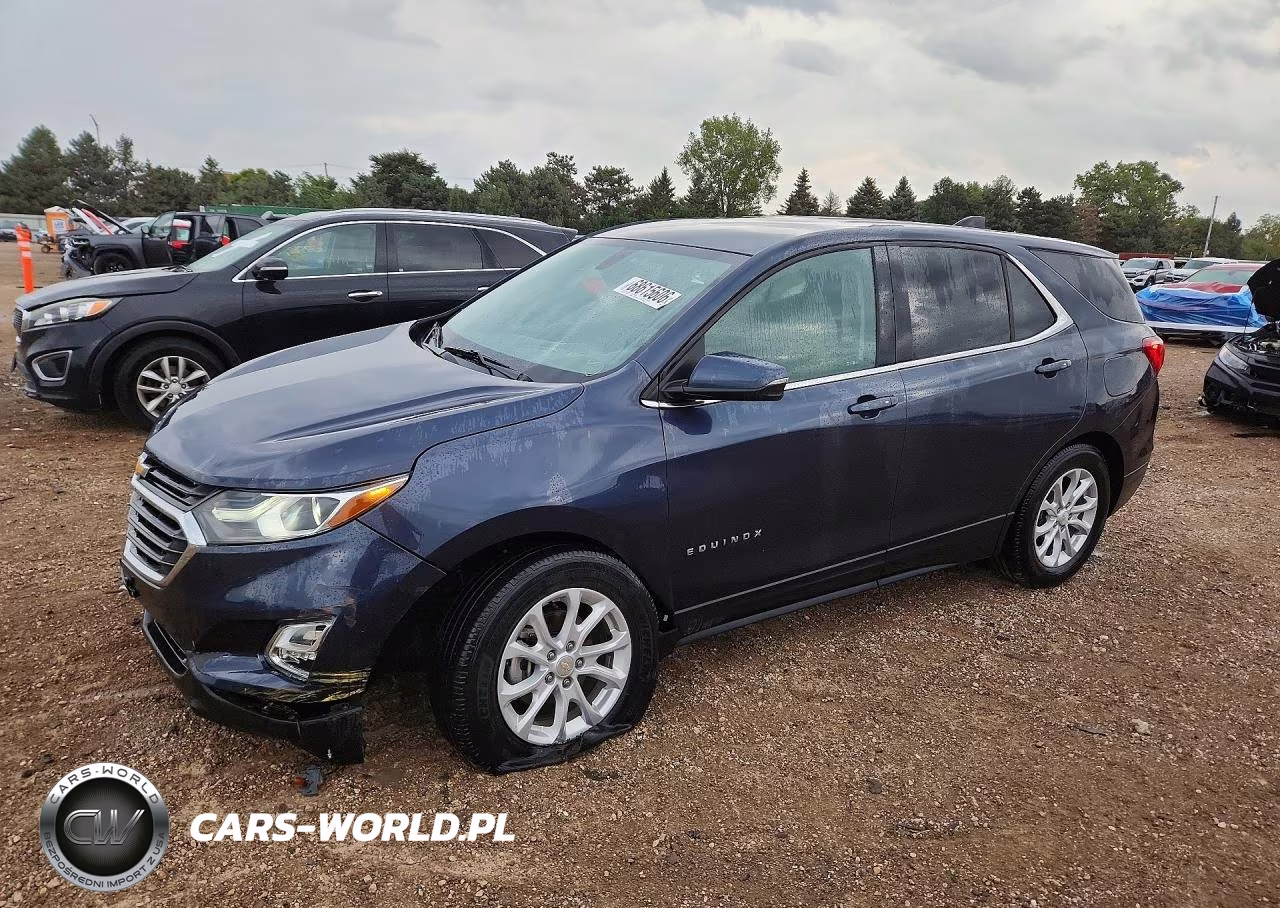2018 Chevrolet Equinox Lt VIN:3GNAXJEV9JS591294 - 1