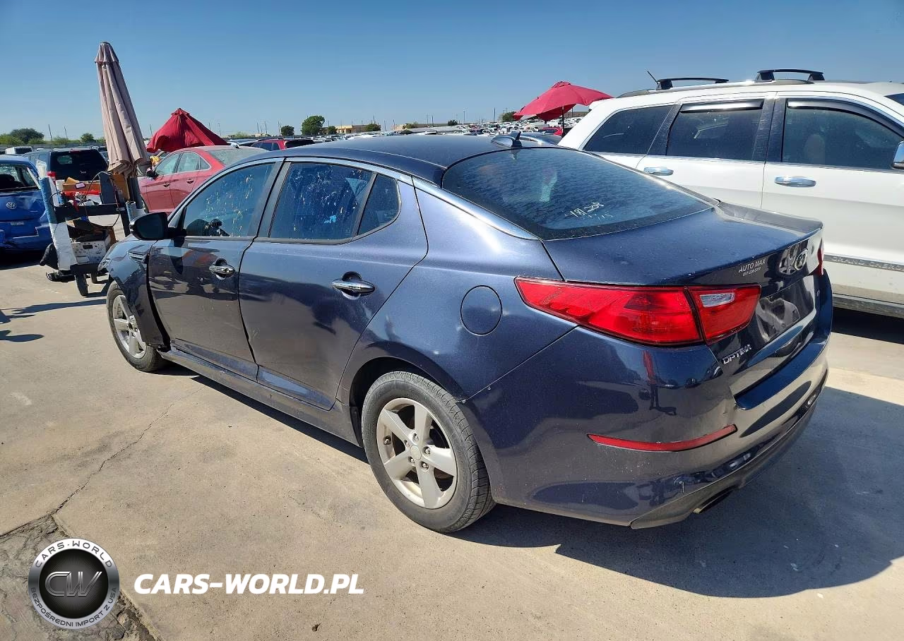 2015 Kia Optima Lx VIN:5XXGM4A72FG412319 - 2