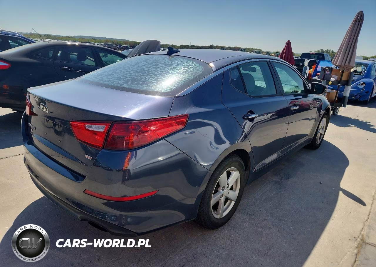 2015 Kia Optima Lx VIN:5XXGM4A72FG412319 - 3
