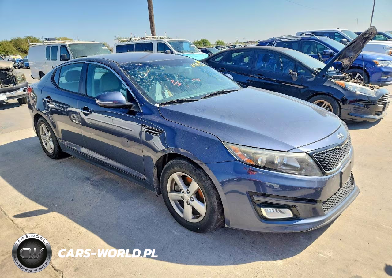 2015 Kia Optima Lx VIN:5XXGM4A72FG412319 - 4