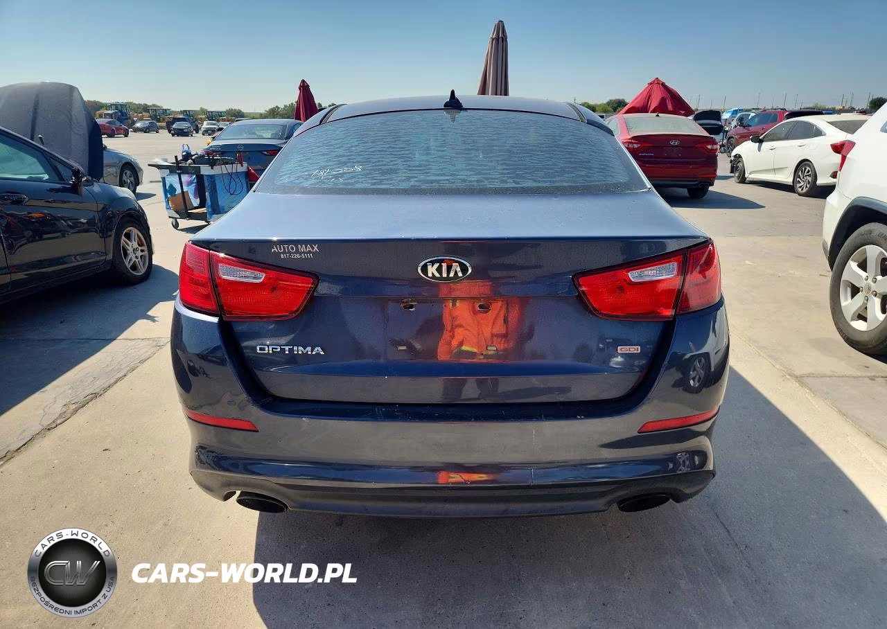 2015 Kia Optima Lx VIN:5XXGM4A72FG412319 - 6