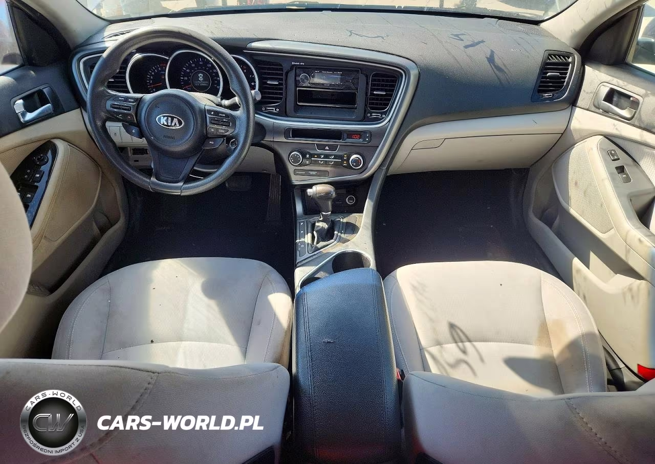 2015 Kia Optima Lx VIN:5XXGM4A72FG412319 - 8