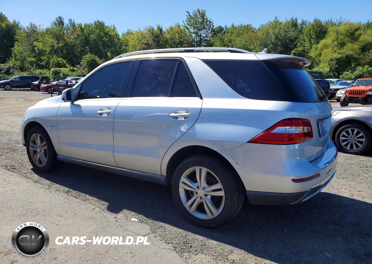 2012 Mercedes-Benz Ml 350 4Matic VIN:4JGDA5HBXCA022048 - 2