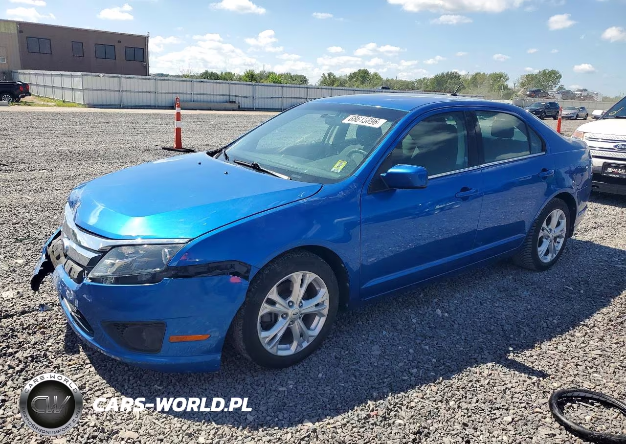 2012 Ford Fusion 4D 2Wd VIN:3FAHP0HA9CR437128 - 1