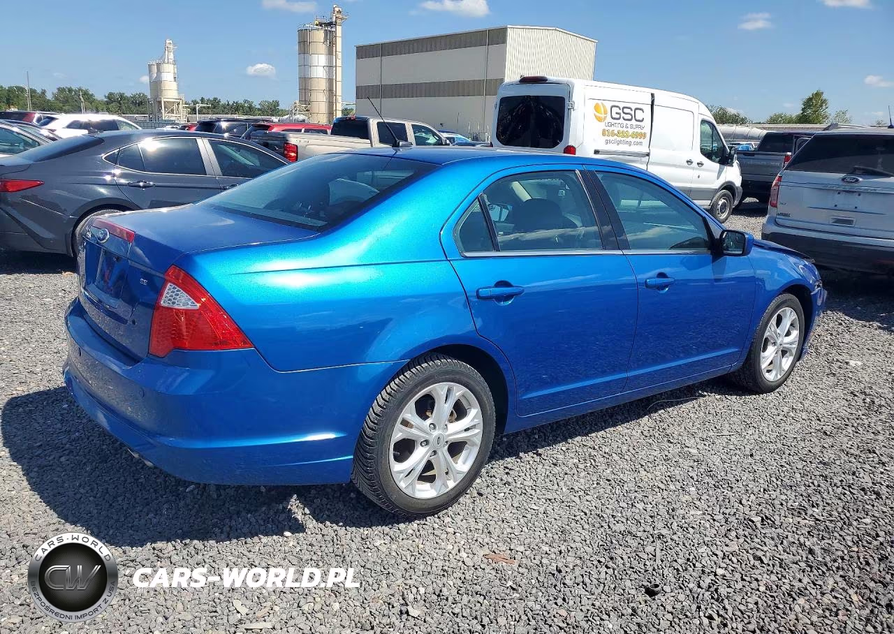 2012 Ford Fusion 4D 2Wd VIN:3FAHP0HA9CR437128 - 3