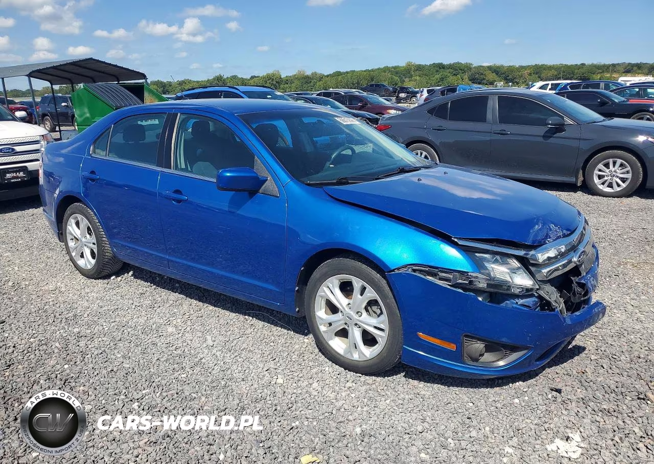 2012 Ford Fusion 4D 2Wd VIN:3FAHP0HA9CR437128 - 4