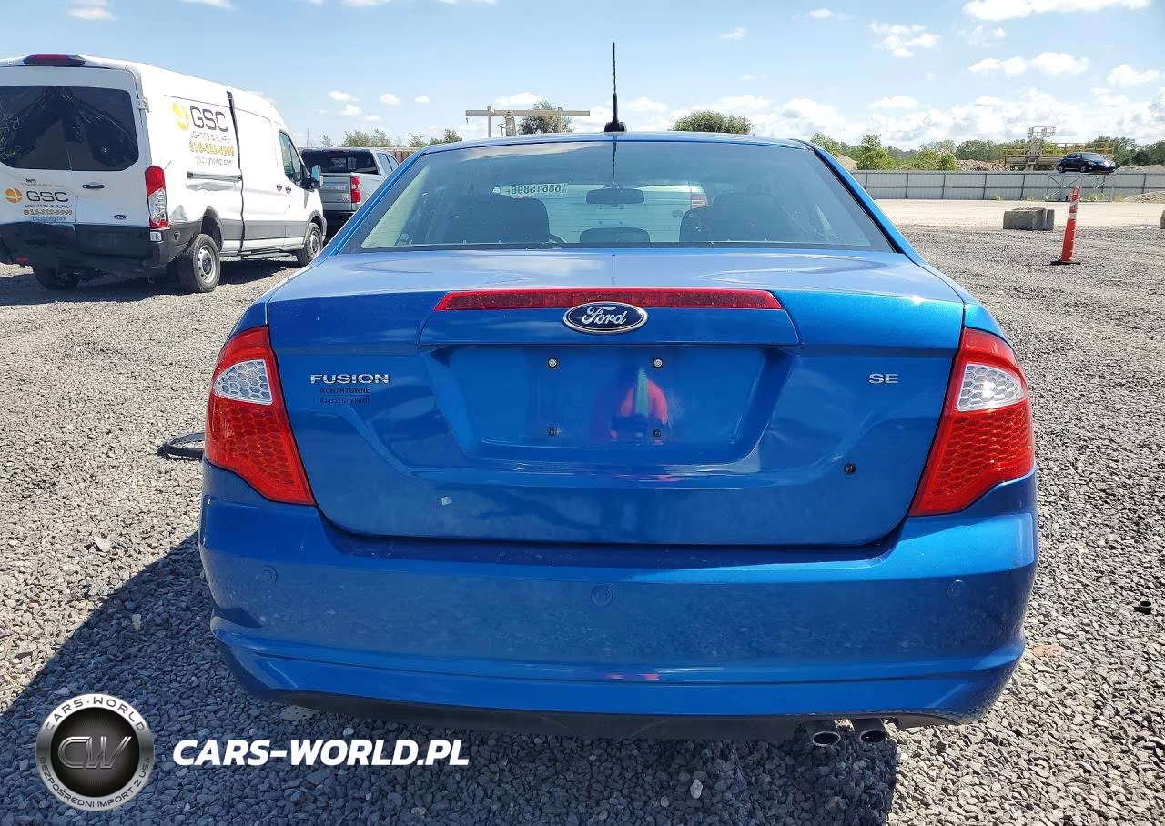 2012 Ford Fusion 4D 2Wd VIN:3FAHP0HA9CR437128 - 6