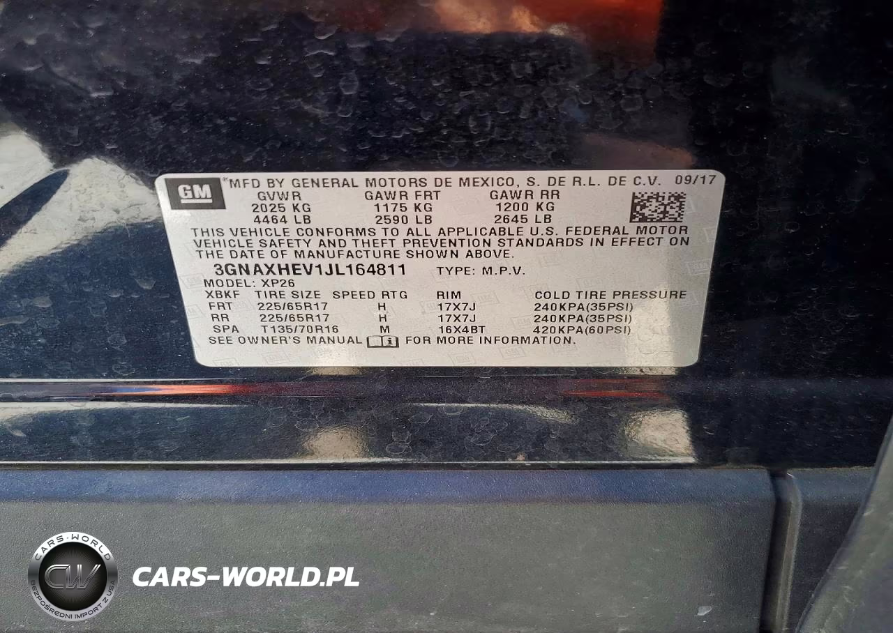 2018 Chevrolet Equinox Ls VIN:3GNAXHEV1JL164811 - 12