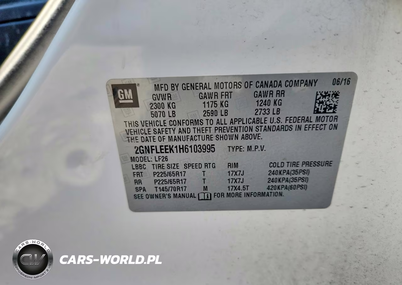 2017 Chevrolet Equinox Ls VIN:2GNFLEEK1H6103995 - 12