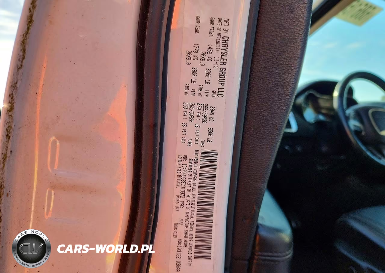 2014 Dodge Durango Limited VIN:1C4RDHDG3EC313972 - 13