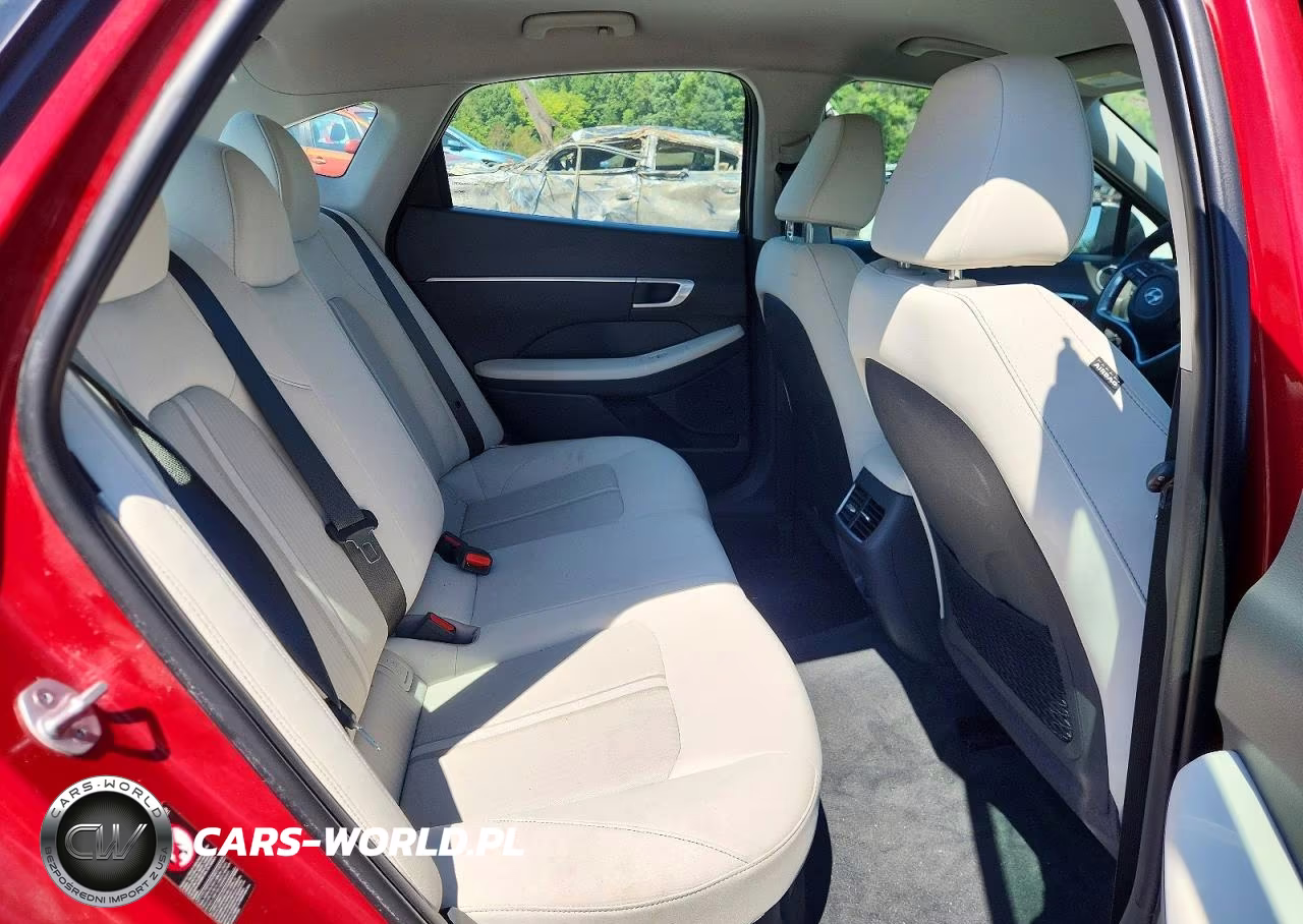 2023 Hyundai Sonata Hybrid Blue VIN:KMHL24JJ6PA067627 - 10