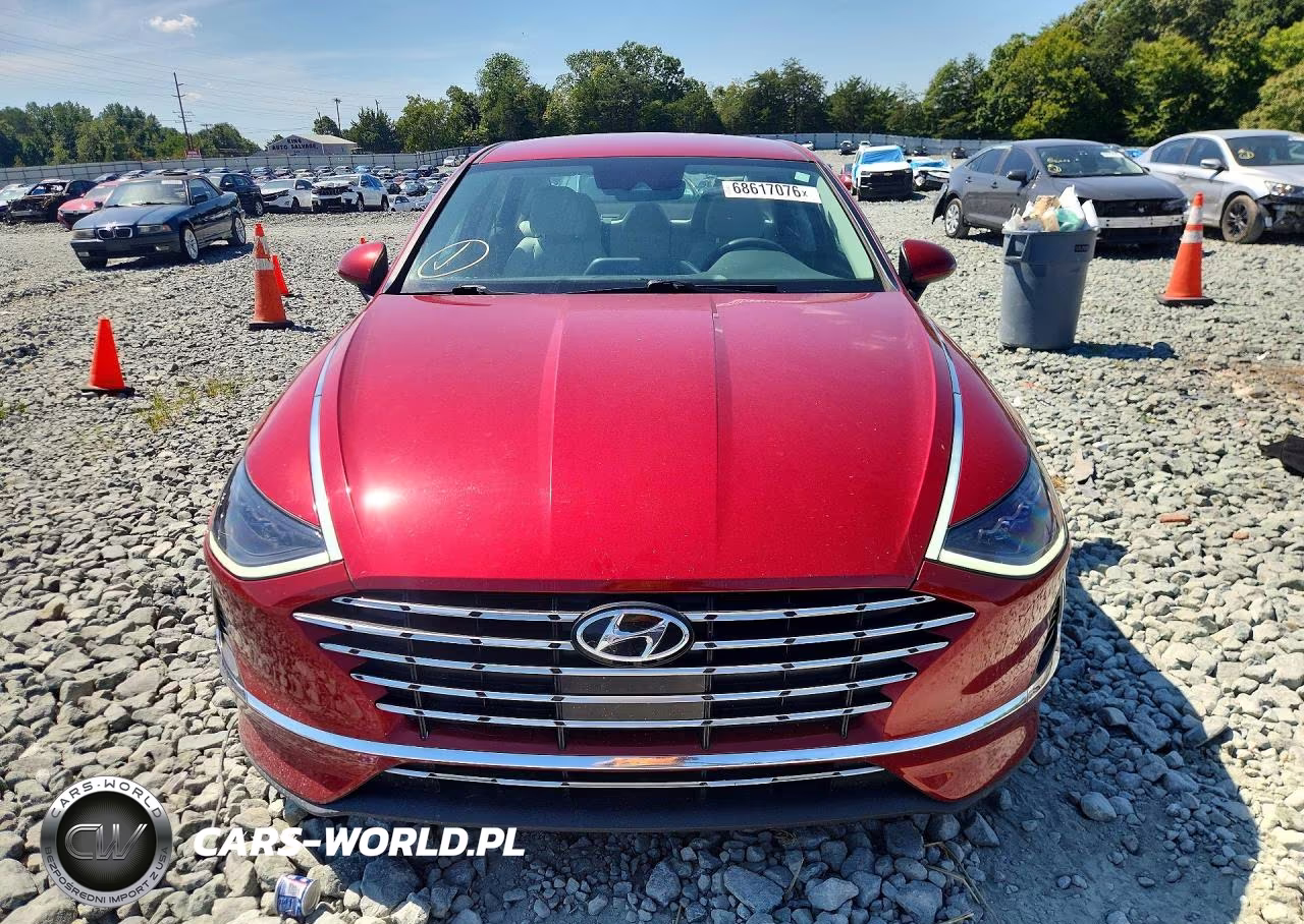 2023 Hyundai Sonata Hybrid Blue VIN:KMHL24JJ6PA067627 - 5